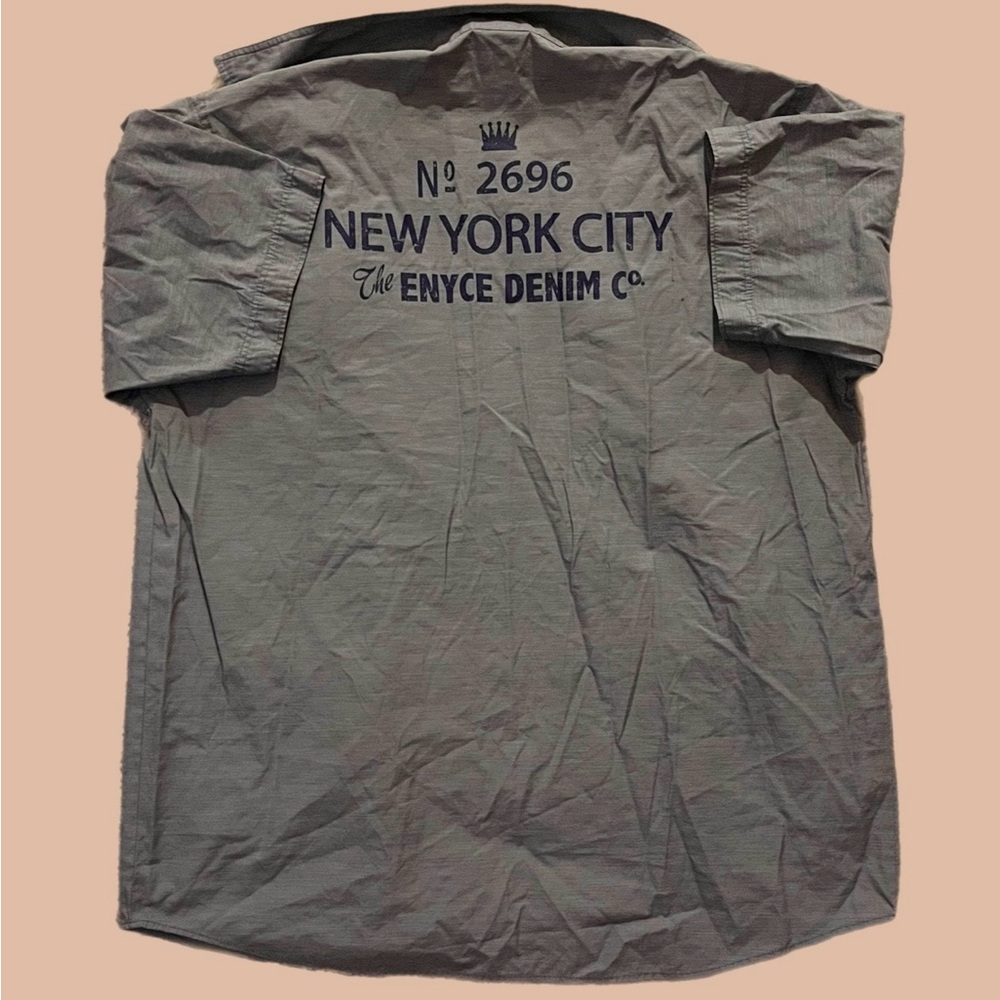 Gray Men's Enyce Denim Shirt